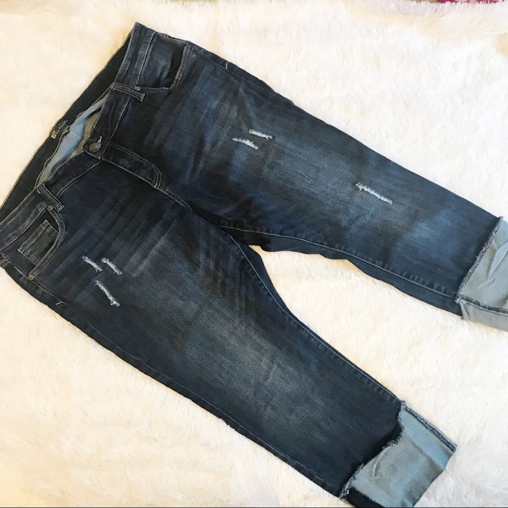 Kut from the Kloth Cameron Cuffed Jeans 20W